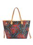Neverfull Jungle Dots MM, back view